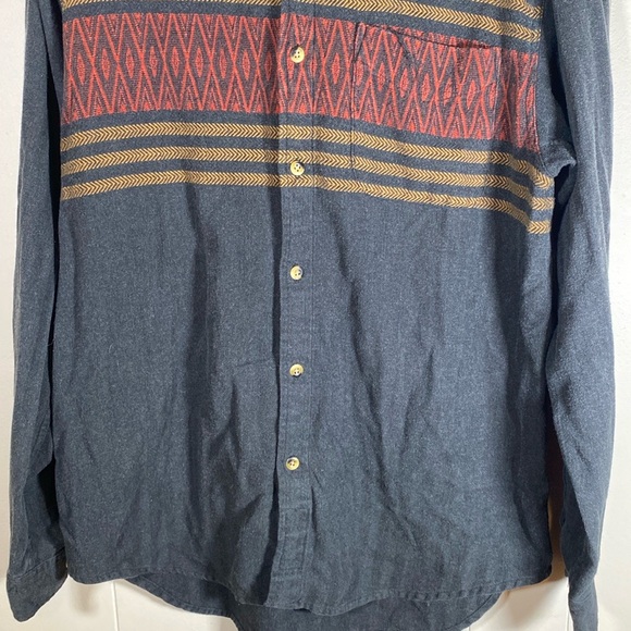 Vintage the territory ahead southwestern casual button down mens size large - Picture 3 of 11